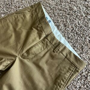 Old Navy Signature Straight Tan Trousers 32x36